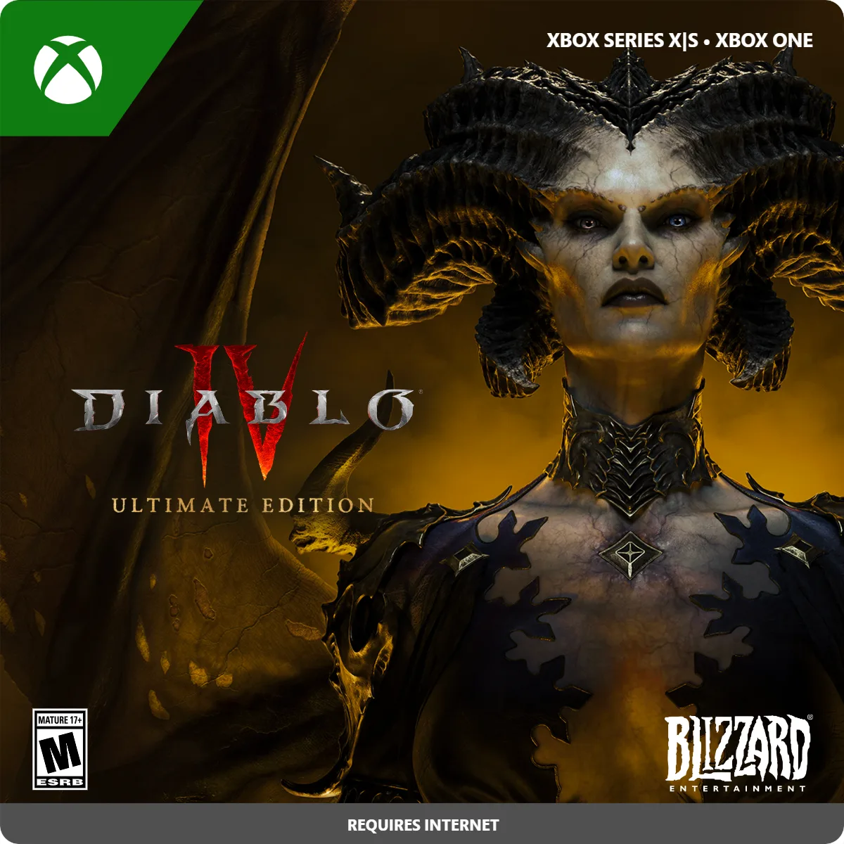 Blizzard Blizzard G7Q-00230 Diablo IV Ultimate Edition downloadable game — product photo