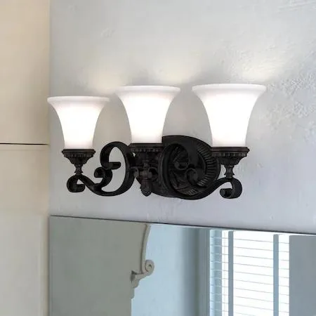 Vaxcel Vaxcel W0303 Avenant 3-Light Bronze Bathroom Lighting — product photo