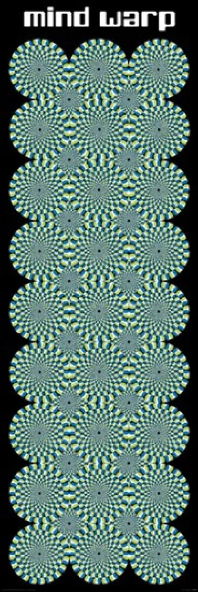 Mind Warp poster print 21 by 62 inches on heavy paper