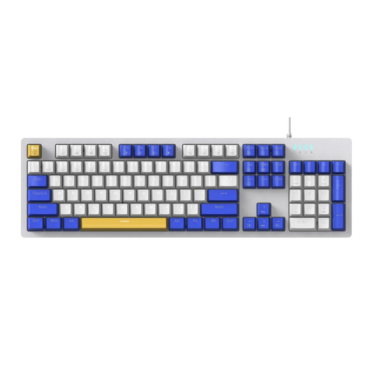 Thunderobot Thunderobot K104 Gaming Keyboard 104 Keys Blue — product photo