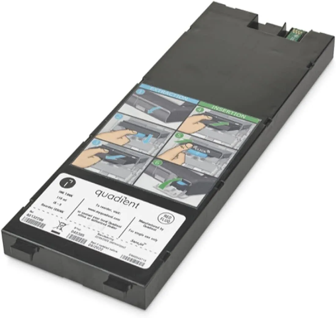 Pitney Bowes Pitney Bowes IX9INKHC High Capacity Red Ink Cartridge 114000 impressions — product photo