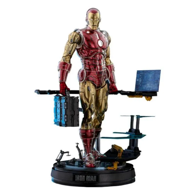 Hot Toys Hot Toys Iron Man Deluxe Version 1/6 Scale Action Figure 35 CM — product photo