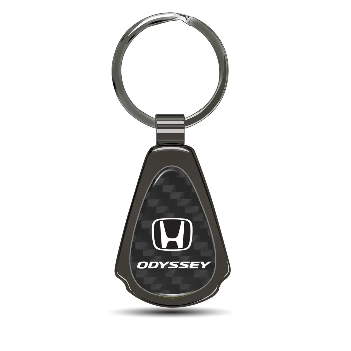 iPick Image, LLC iPick Image, LLC Honda Odyssey Carbon Fiber Gunmetal Teardrop Key Chain — product photo