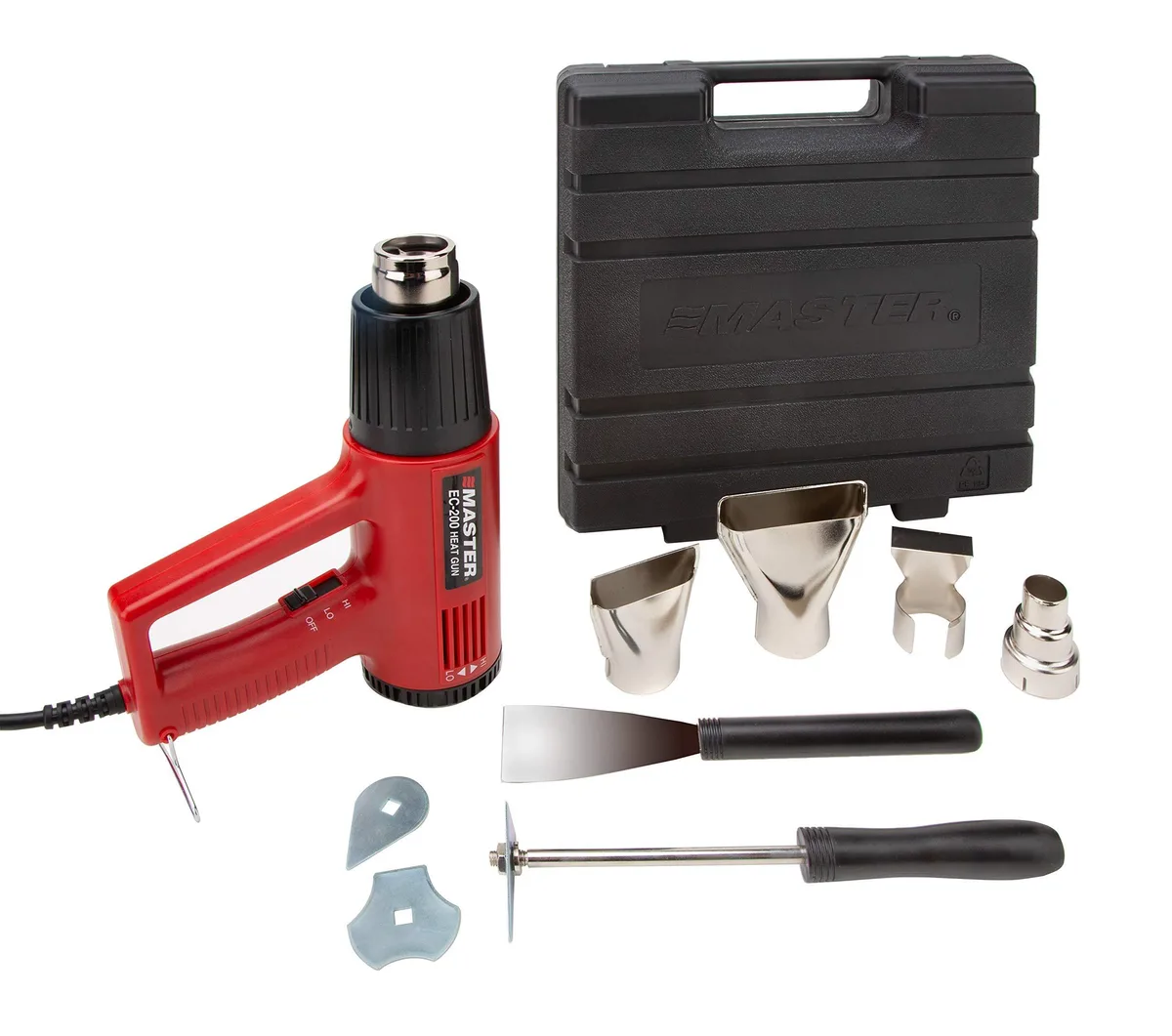 Master Appliance EC-200K Variable Temperature Heat Gun Kit commercial heating — product photo