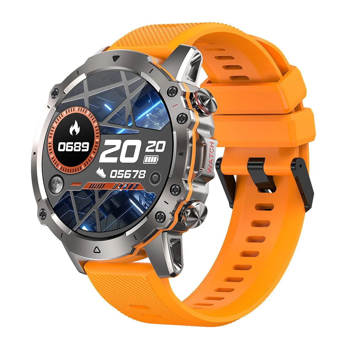 allentian allentian Ak56 wearable technology 1.43 inch Orange — product photo