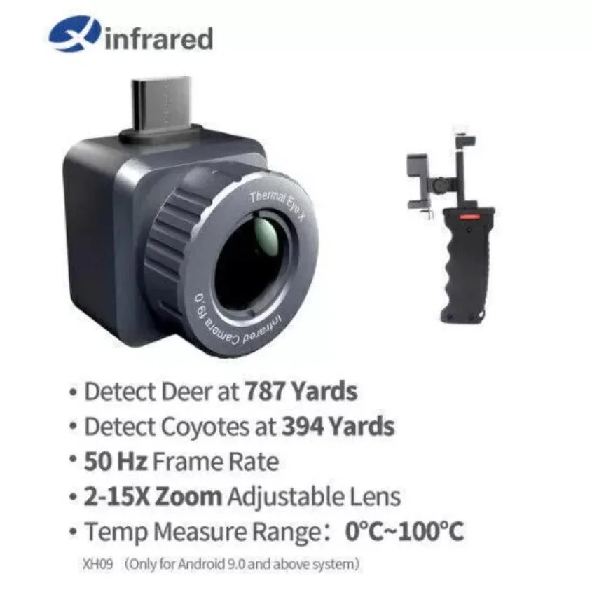 InfiRay InfiRay XH09 Thermal Imager Scope for Insulation Inspection 384×288 50Hz 870m IP65 — product photo