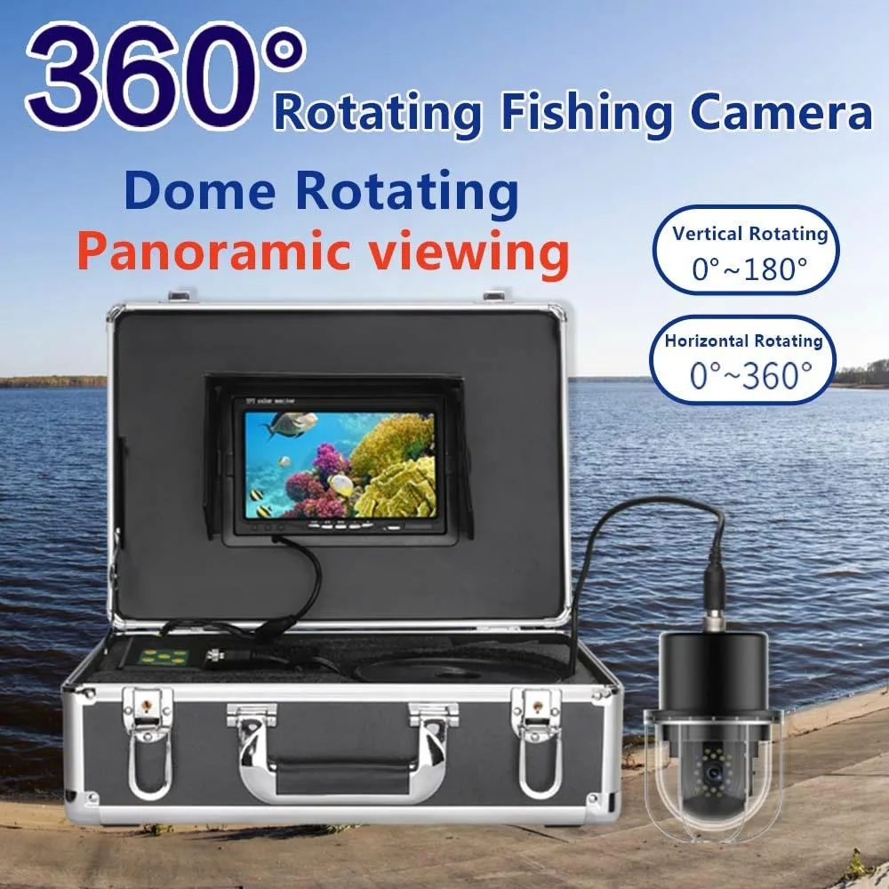 China Bks China Bks Underwater Fishing Video Camera 20m/65ft IP68 360° Rotating Dome 800TVL — product photo