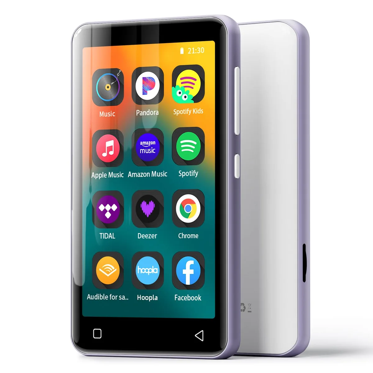 innioasis G1 80GB MP3 Player 4.0" Touch Screen Purple — product photo