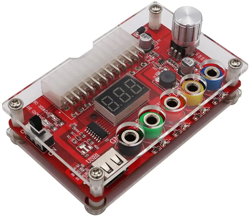 myVolts myVolts ATX 24 Pin Breakout Board & Acrylic Case Kit — product photo