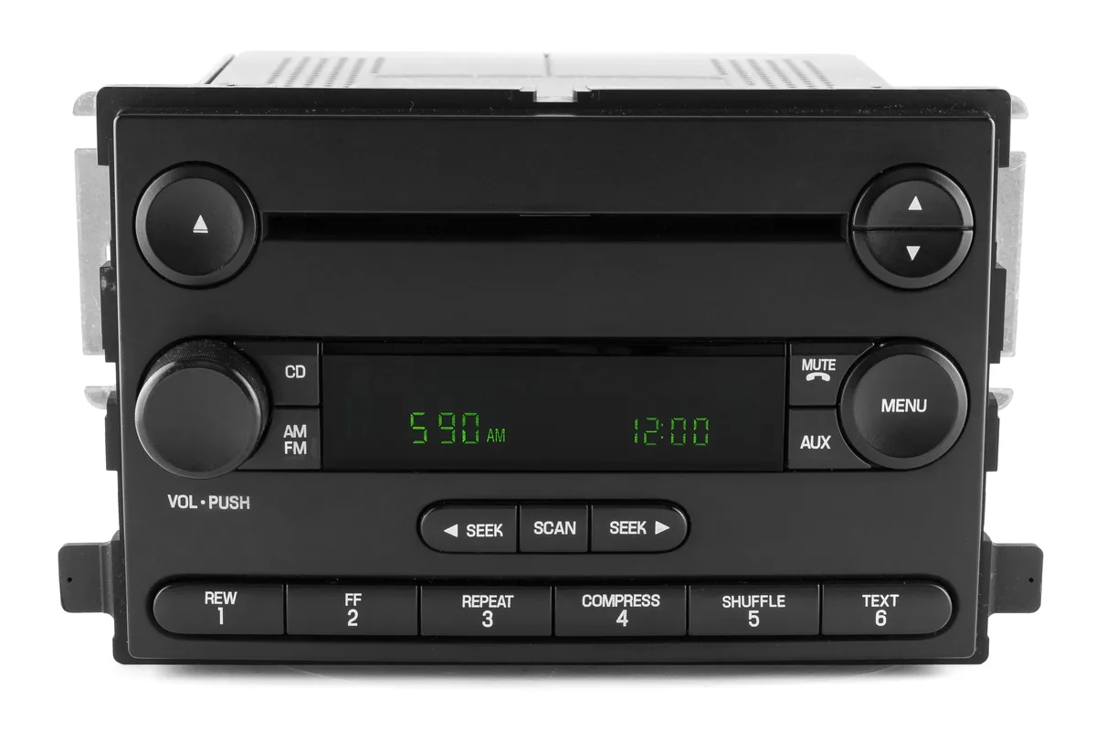 1 Factory Radio 1 Factory Radio 6F2T-18C869-DA receiver for 2006-07 Ford Freestar Mercury Monterey — product photo