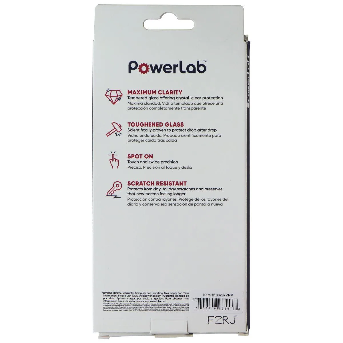 PowerLab PowerLab HD Glass Screen Protector iPhone 13/14/16e/SE 2025 — product photo