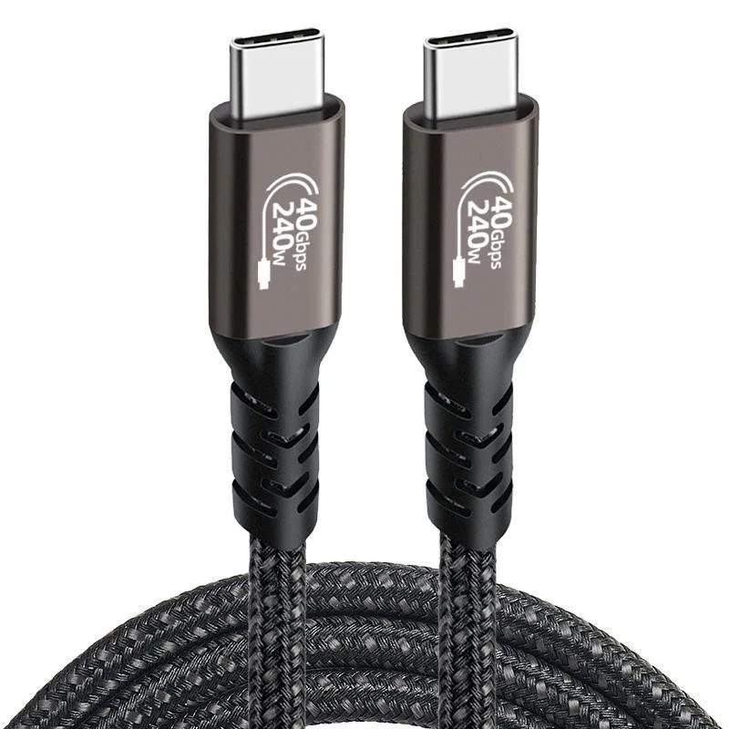 WRIARICH WRIARICH USB4 Gen 3x2 cable 1.5ft 40Gbps 240W copper — product photo