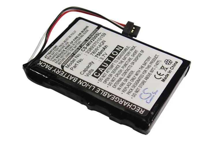 Cameron & Co Cameron & Co DS-CS-MIV200SL GPS Battery 3.7V 750mAh Black — product photo