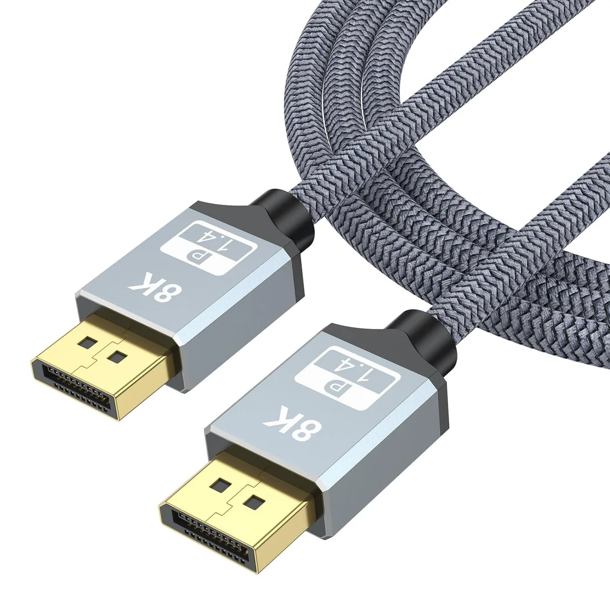 Bailink Bailink DisplayPort 1.4 Cable 6.6 ft 8K 60 Hz 4K 144 Hz 2K 240 Hz HDR — product photo