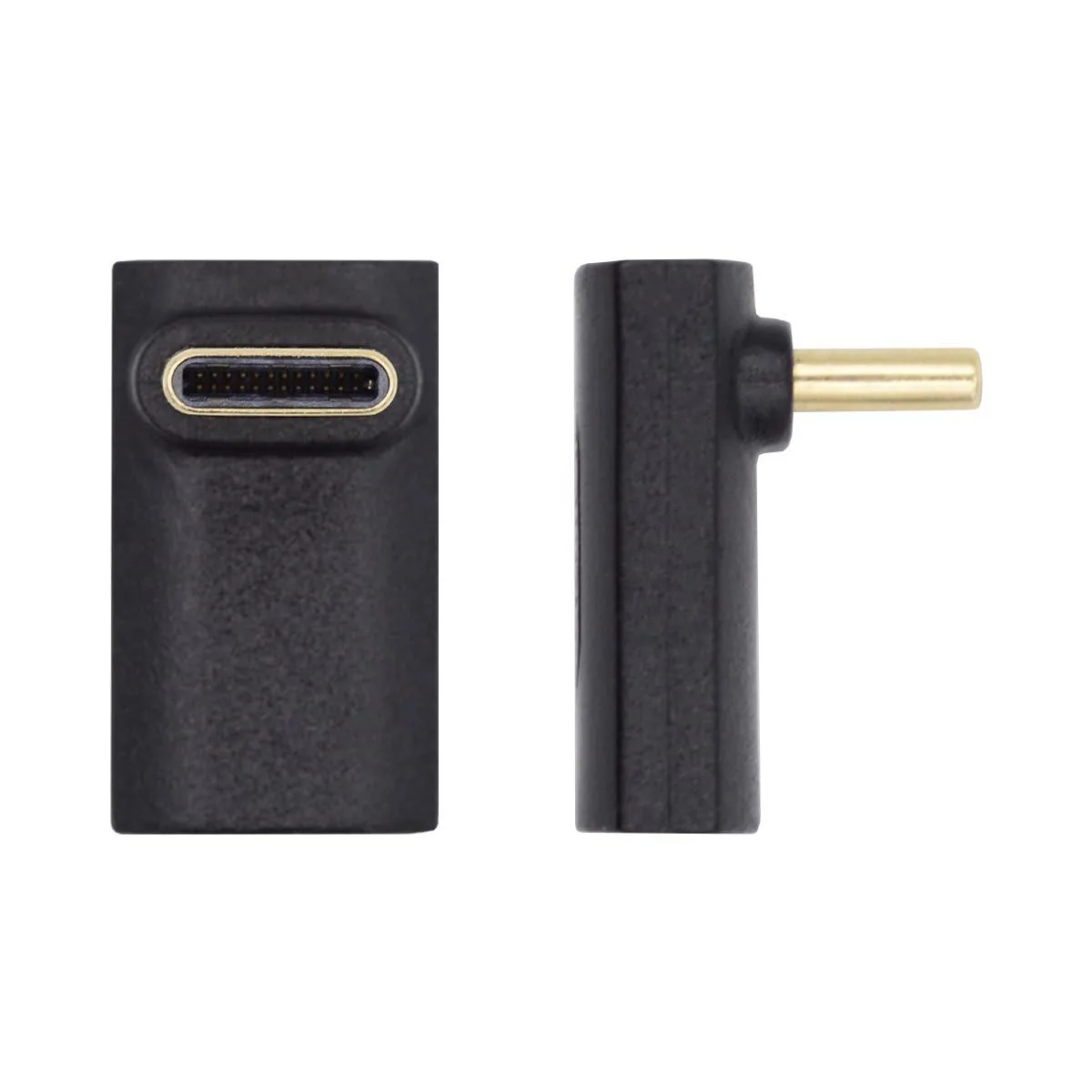 Fervit Fervit USB4 Type C 40Gbps 240W 8K Angled Male Female Extension Adapter — product photo