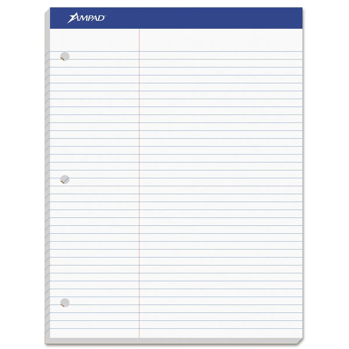 Ampad Ampad Double Sheets Pad Law Rule 11 100 Sheets 20345 — product photo