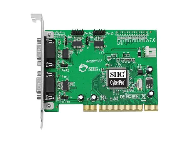 SIIG, Inc SIIG, Inc JJ-P45012-S7 4-port PCI serial expansion card — product photo