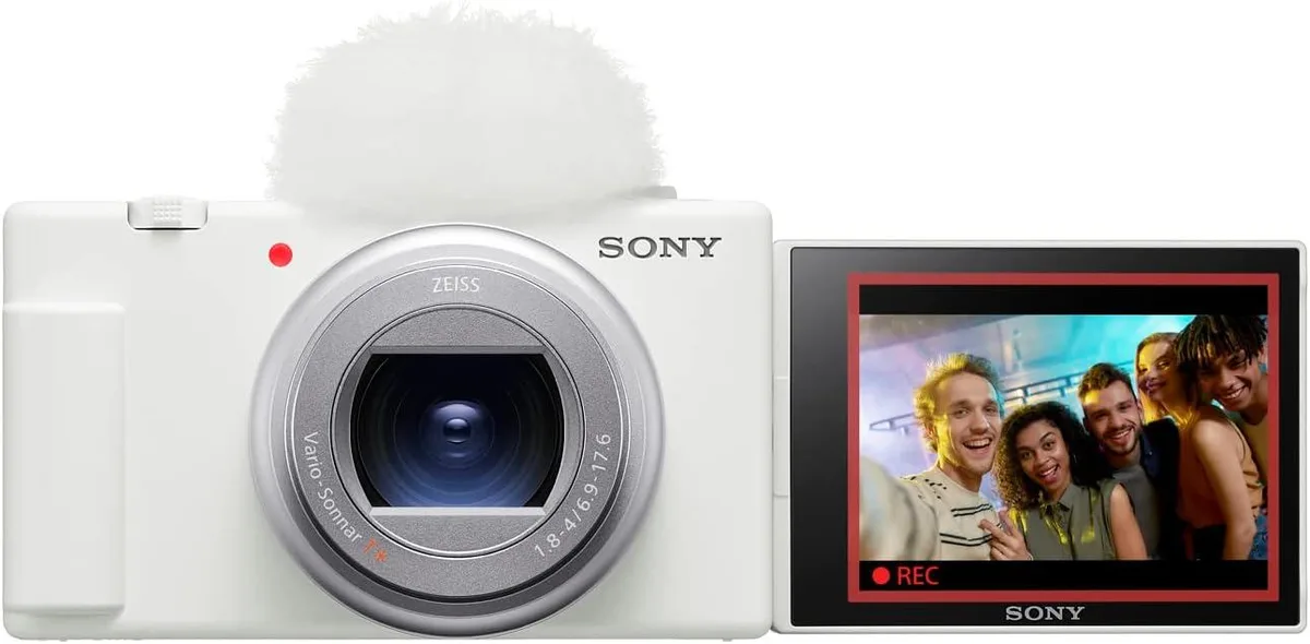 Sony Sony ZV-1 II White 18-50mm 1.0-type sensor F1.8-4.0 — product photo