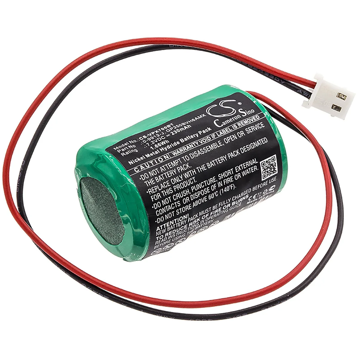 Cameron & Co Cameron & Co DS-CS-VPX700BT surveillance accessory 7.2V 230mAh Ni-MH green — product photo