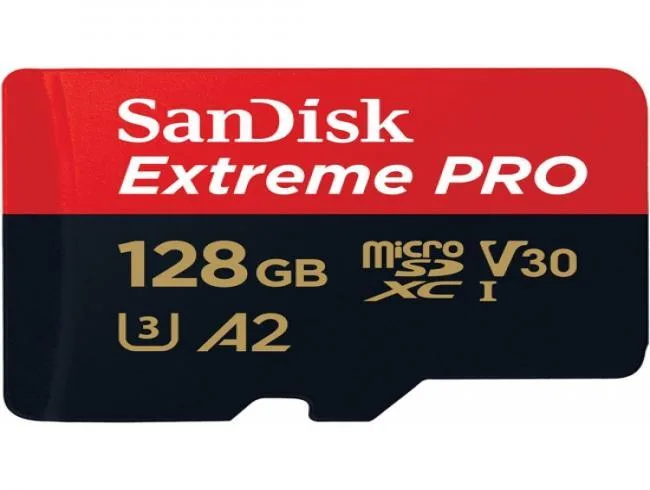 SanDisk SanDisk Extreme Pro 128GB microSDXC 170MB/s A2 V30 — product photo