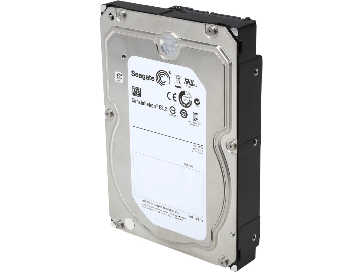 Seagate Seagate Constellation ES.3 ST1000NM0033 1TB 7200 RPM 128MB Cache SATA 6.0Gb/s 3.5" Bare internal hard drive — product photo