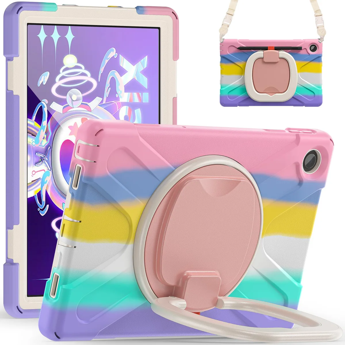 BONAEVER BONAEVER TB-125F 10.6 inch laptop case Pink/White — product photo