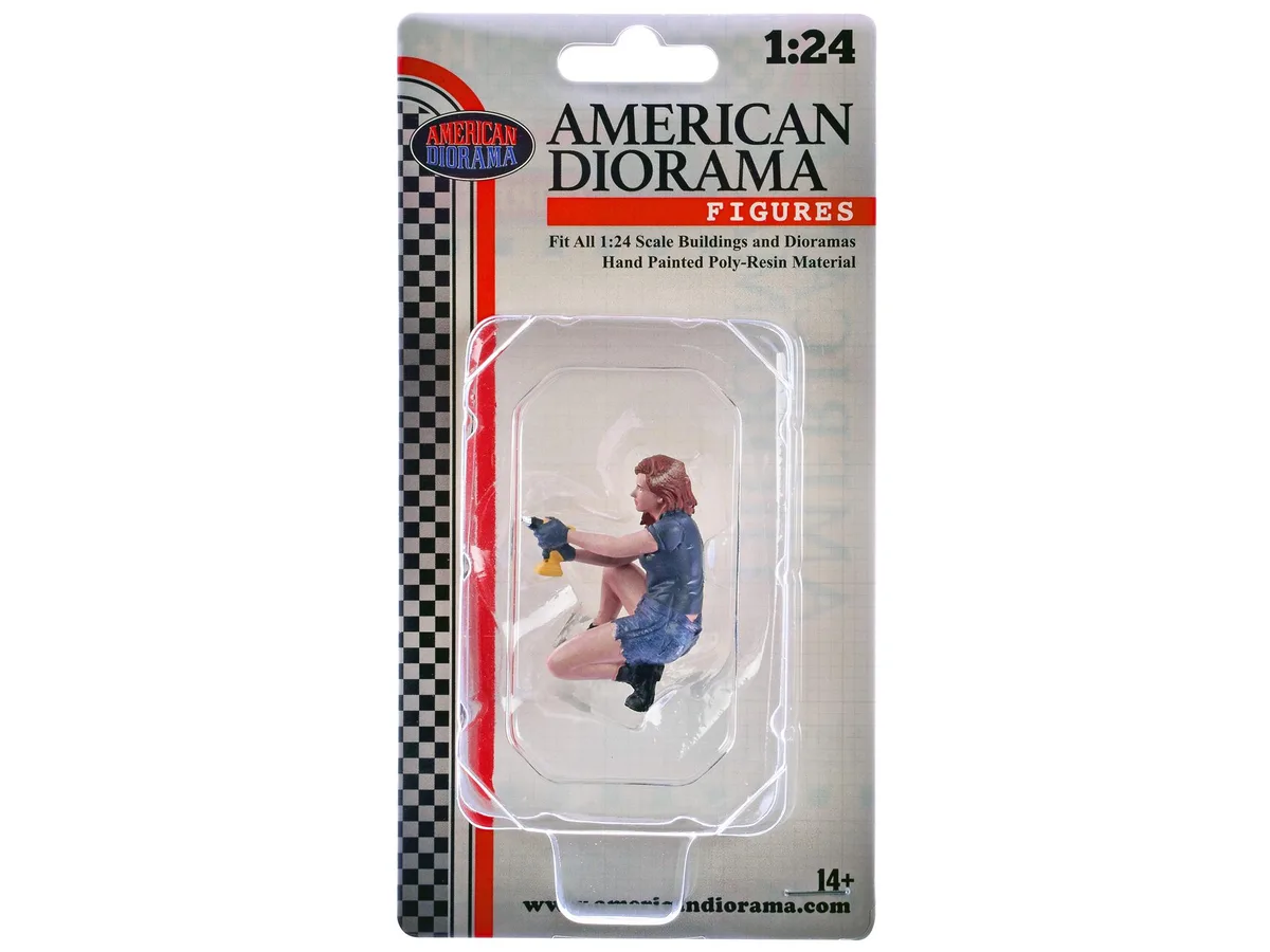 American Diorama American Diorama "Muscle Mechanics" Figure #3 1/24 Scale 1.875in — product photo