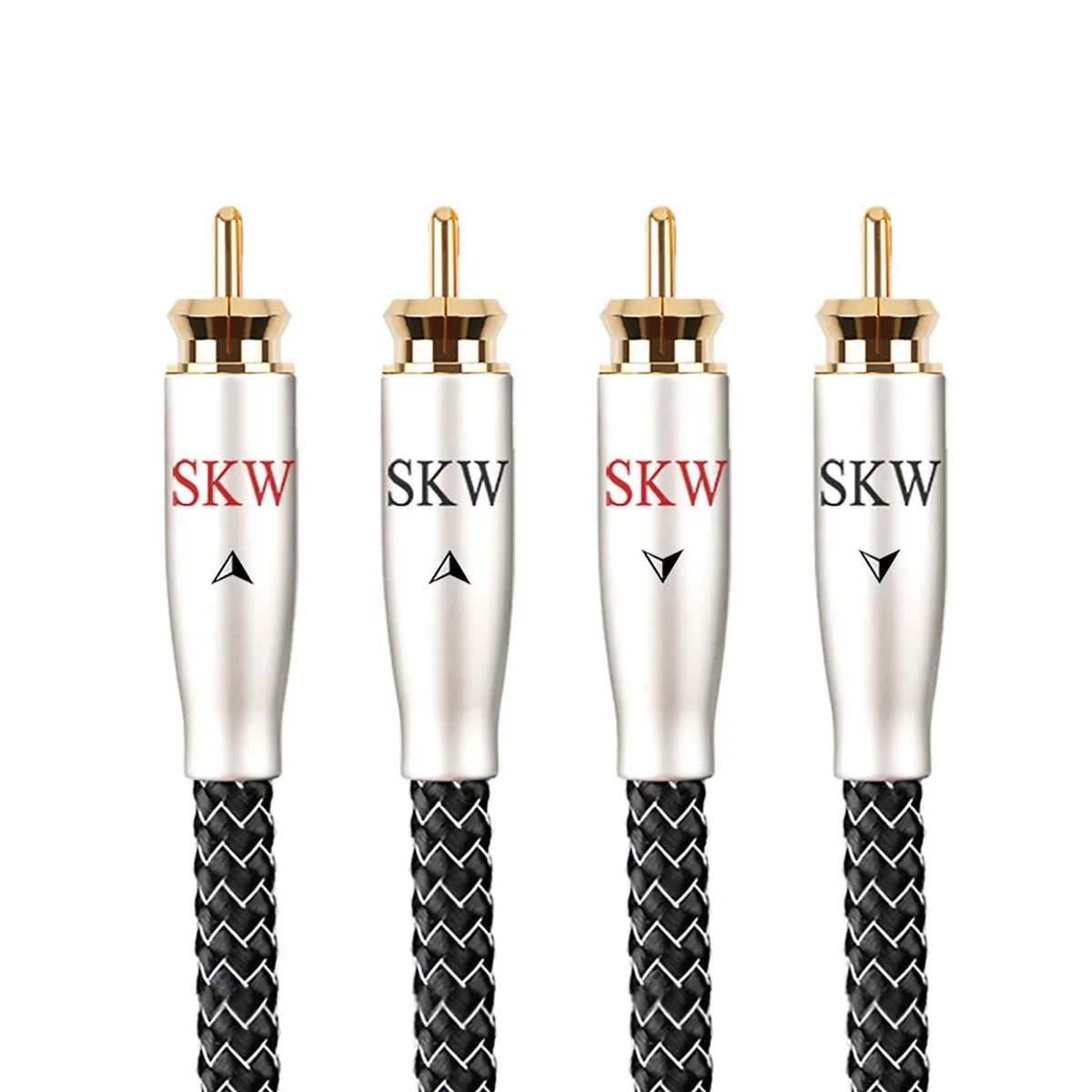 Batianda Batianda 2 in 1 accessory High-End WG Series 2RCA Interconnect Cable 9.8ft — product photo