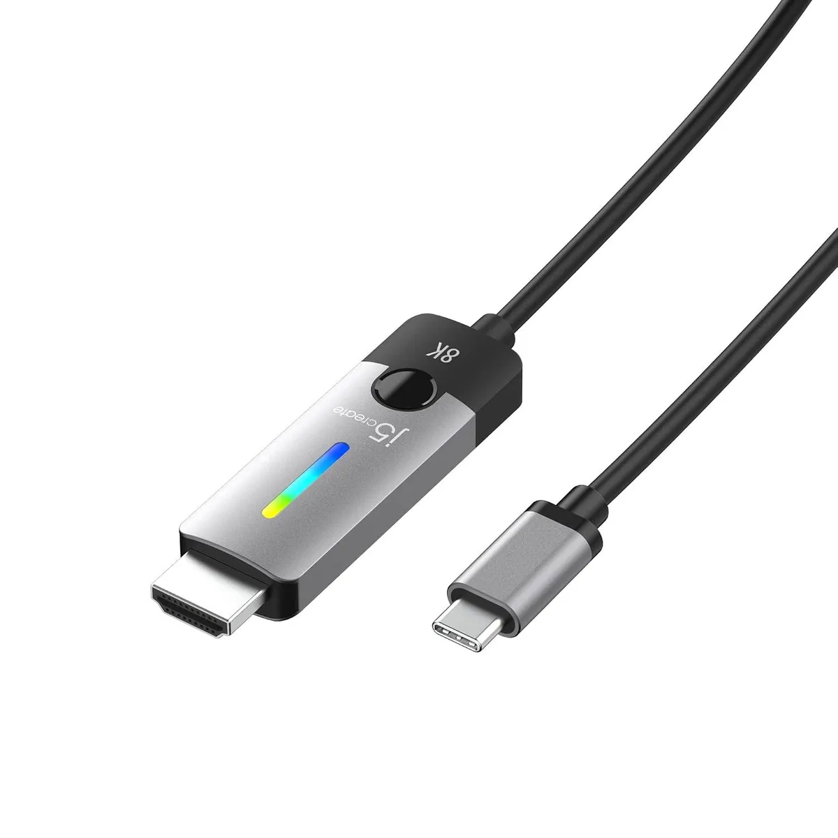 LORDWORLD LORDWORLD USB-C to HDMI 2.1 Cable 1.8m 8K60 4K144 RGB JCC157 — product photo