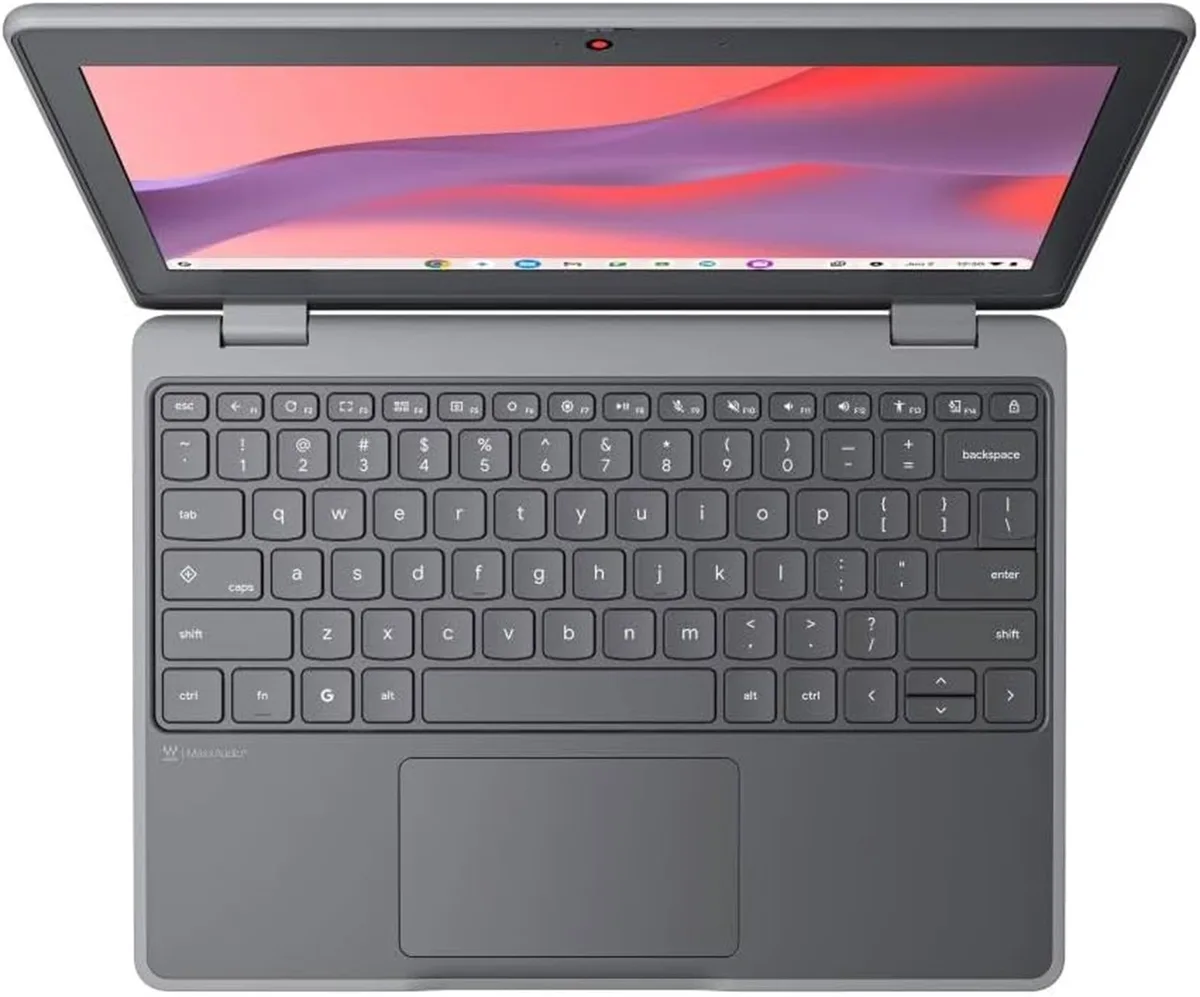 Lenovo Lenovo 83T60008US Chromebook 11.6" Touchscreen MediaTek Kompanio 540 8GB 64GB Luna Grey — product photo