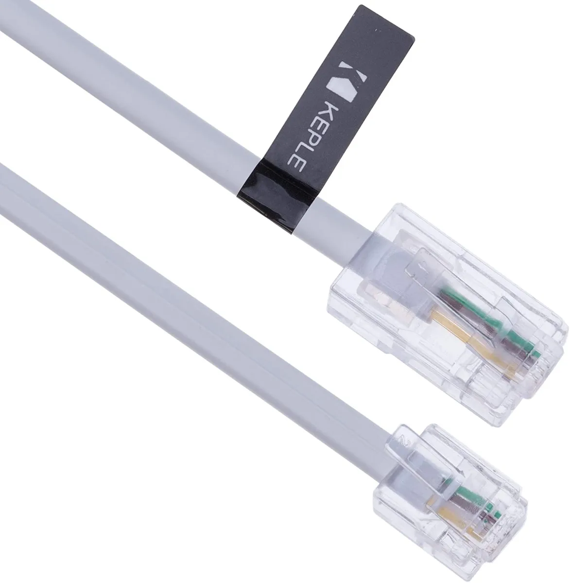 OnlineHawk OnlineHawk RJ11 6P4C to RJ45 8P8C telephone accessory 1m White — product photo