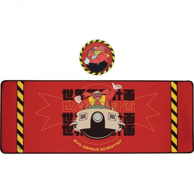 Fanattik Fanattik Dr. Eggman Deskpad & Coaster Set 800x300mm — product photo