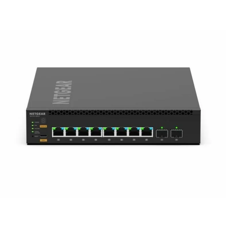Netgear Inc. Netgear Inc. MSM4310-100NES 8-port 2.5G/10G/25G PoE network switch — product photo