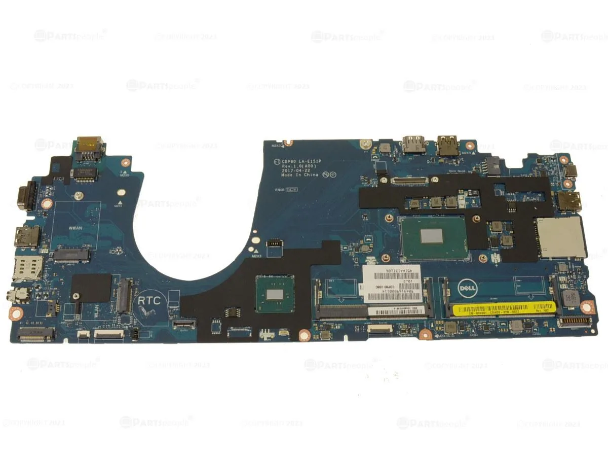 DELL DELL Latitude 5580 Motherboard Intel Core i5-7440HQ 2.8GHz 8T985 — product photo