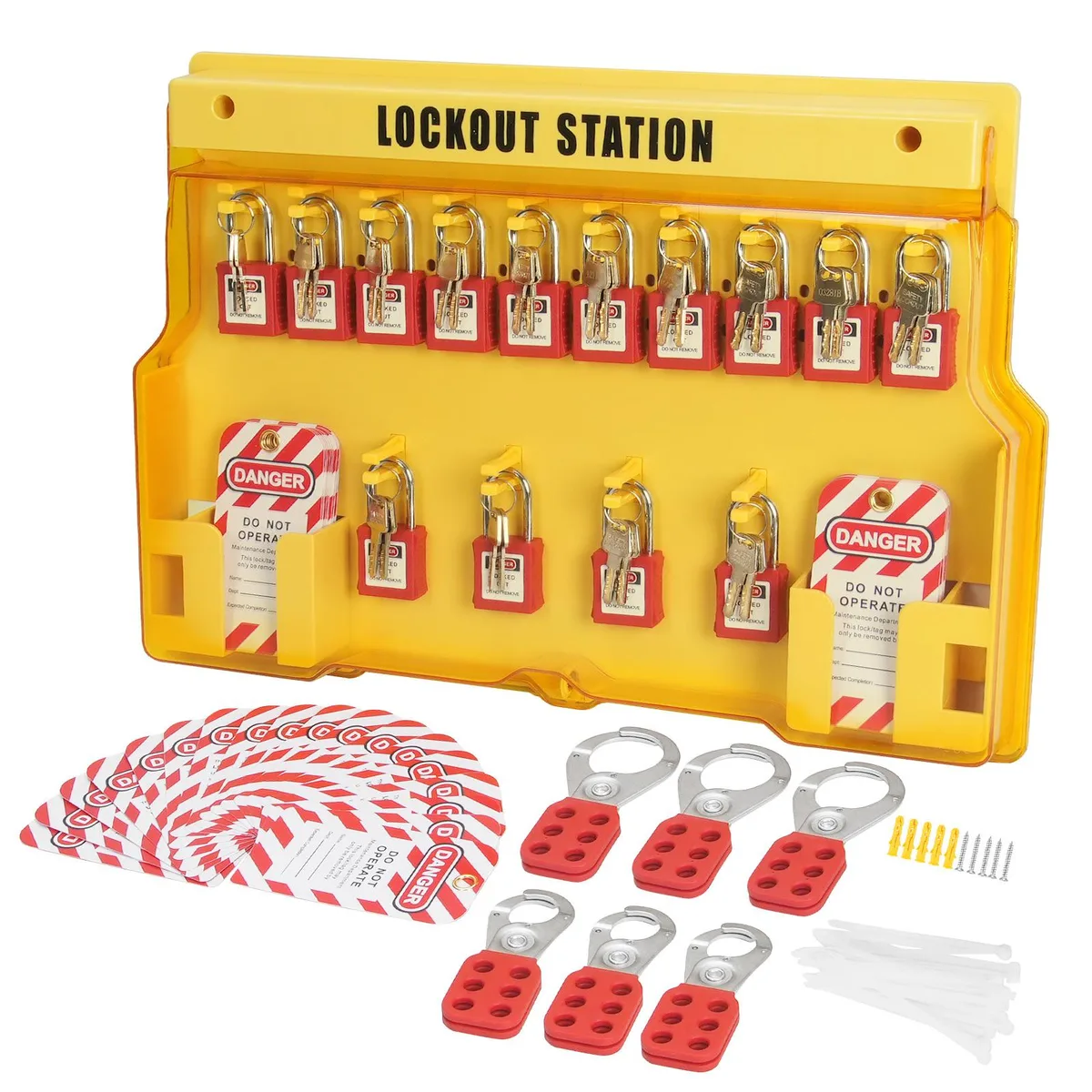 VEVOR VEVOR BD-B102 60-Piece Lockout Tagout Kit — product photo