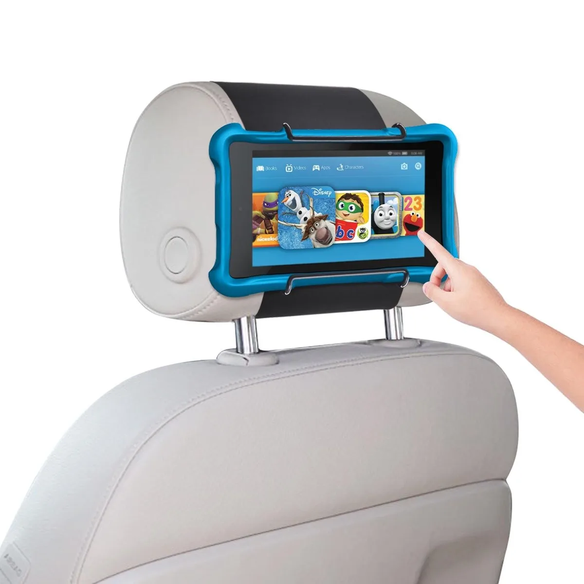 BoYata BoYata Car Headrest Tablet Mount 7–10 inch Black — product photo