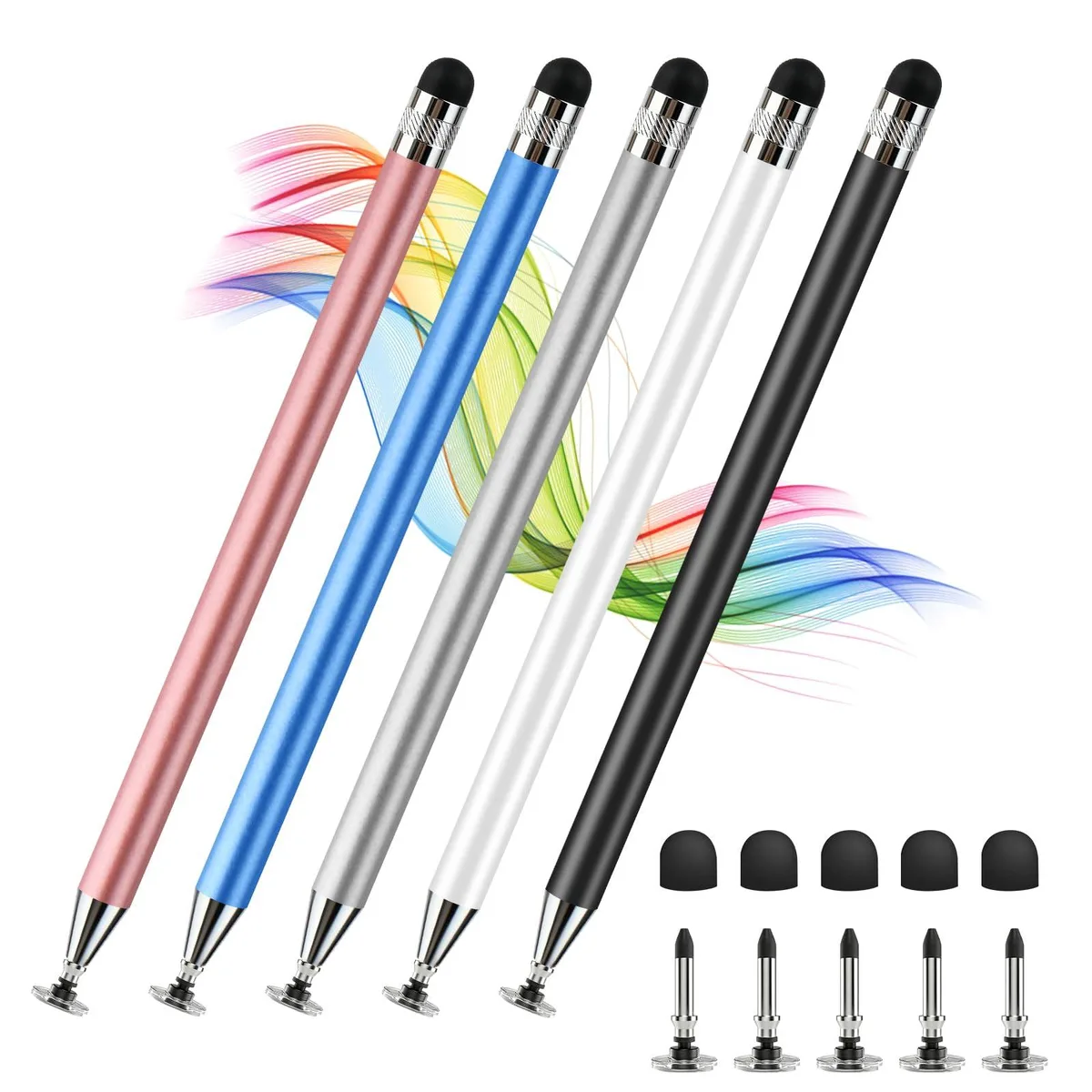 ASUS Stylus 5 Pack 12 colors 180° flexible tip — product photo