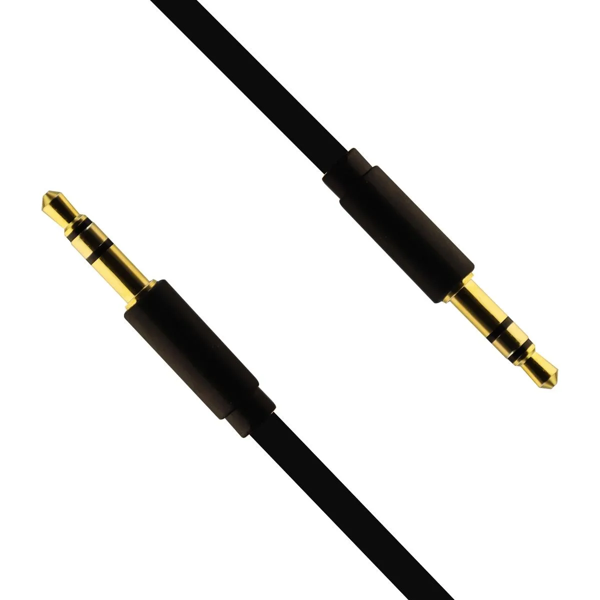 PureGear PureGear UNICBL13046 4ft 3.5mm Auxiliary Audio Cable Black — product photo