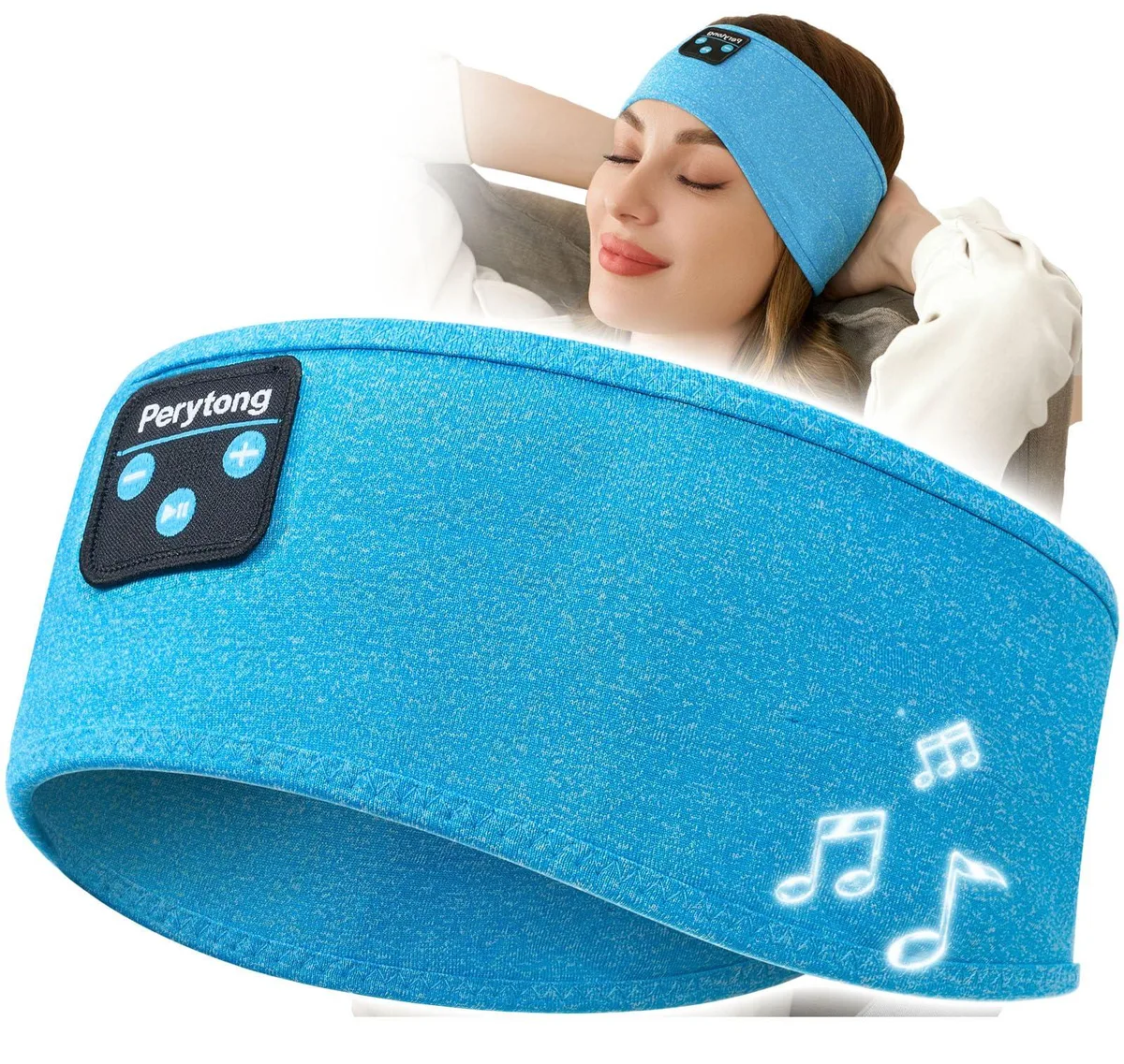  PHILIPS WFL900/H Bluetooth 5.4 Sports Headband Headphones Ultra-Thin Speakers White — product photo