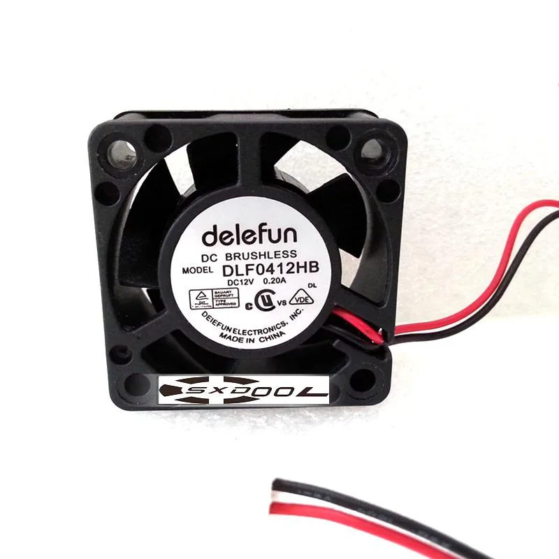 SXDOOL SXDOOL DLF0412HB 40x40x20mm 12V 4700rpm 23dBA hydraulic case fan — product photo