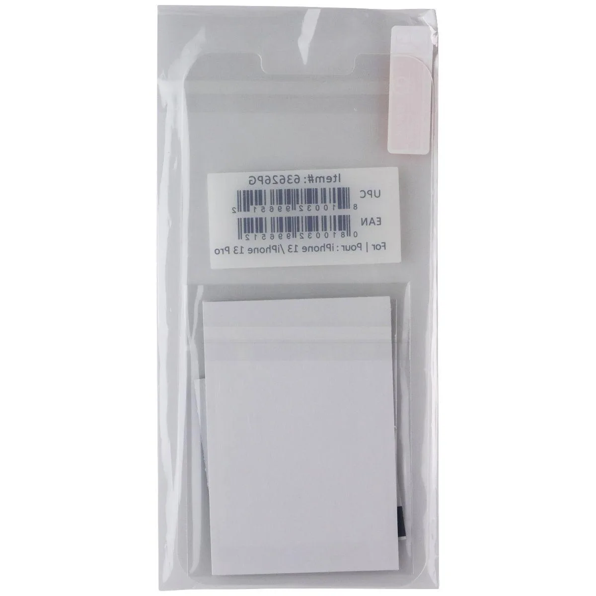 PureGear PureGear Tempered Glass Screen Protector for iPhone 13 / 13 Pro (Bulk) — product photo