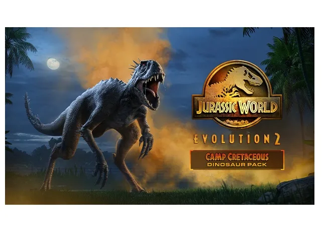 Frontier Developments Frontier Developments Jurassic World Evolution 2: Camp Cretaceous Dinosaur Pack downloadable game — product photo