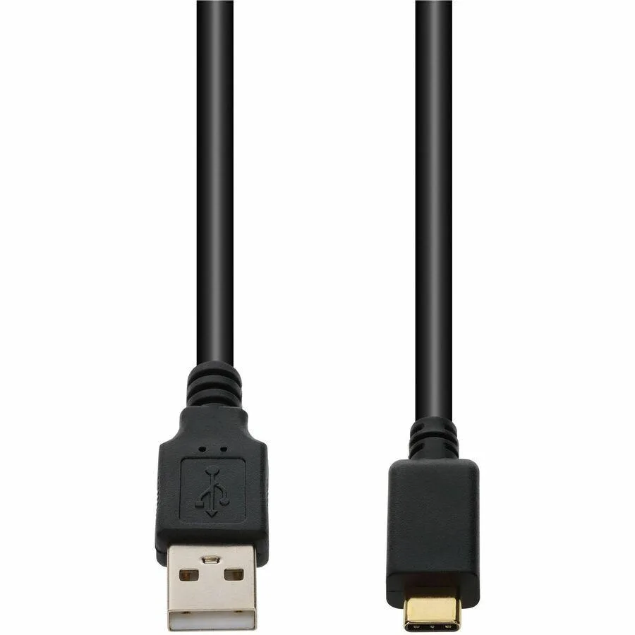 AddOn AddOn USBEXTAC2M 2m USB A 2.0 Male to USB C 2.0 Male Black Cable — product photo