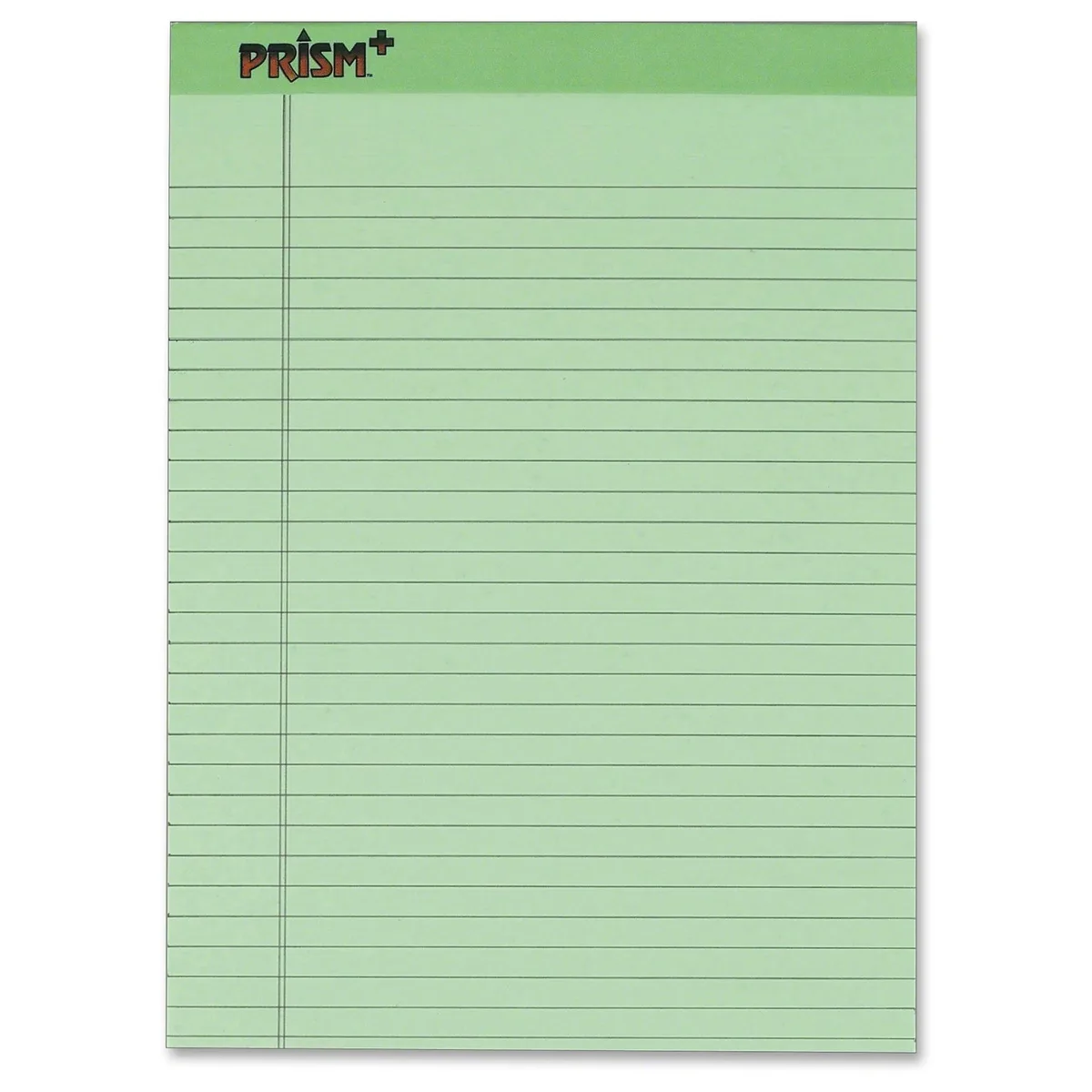 TOPS TOPS 63190 Legal Pad Wide Rule Green 12 Pack 50 Sheets — product photo