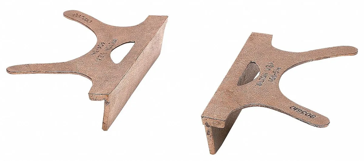 Wilton Wilton 404-5 Copper Replacement Vise Jaw 5 in Pair — product photo