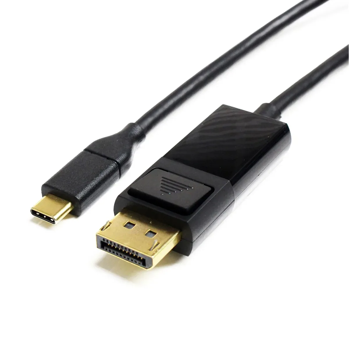 Tera Grand Tera Grand 10' USB 3.1 Type C Male to DisplayPort Male Cable Black — product photo