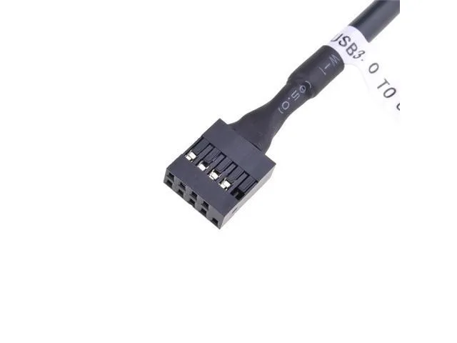 Corn Electronics Corn Electronics USB 3.0 19/20 Pin Male to USB 2.0 9/10 Pin Female Adapter Cable 12 cm — product photo