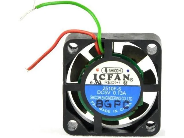 TSUJ TSUJ 2510F-5 5V 0.13A/0.12A 2.5cm Notebook Fan — product photo