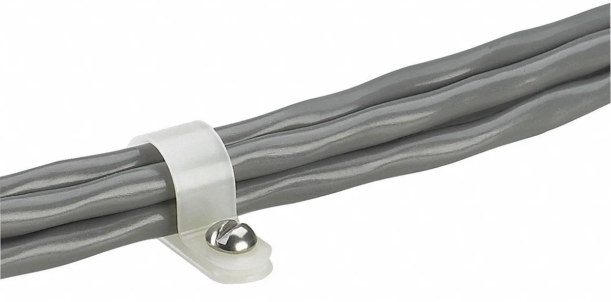 Panduit Panduit CCH38-S10-C Cable Clamp Natural PK100 — product photo