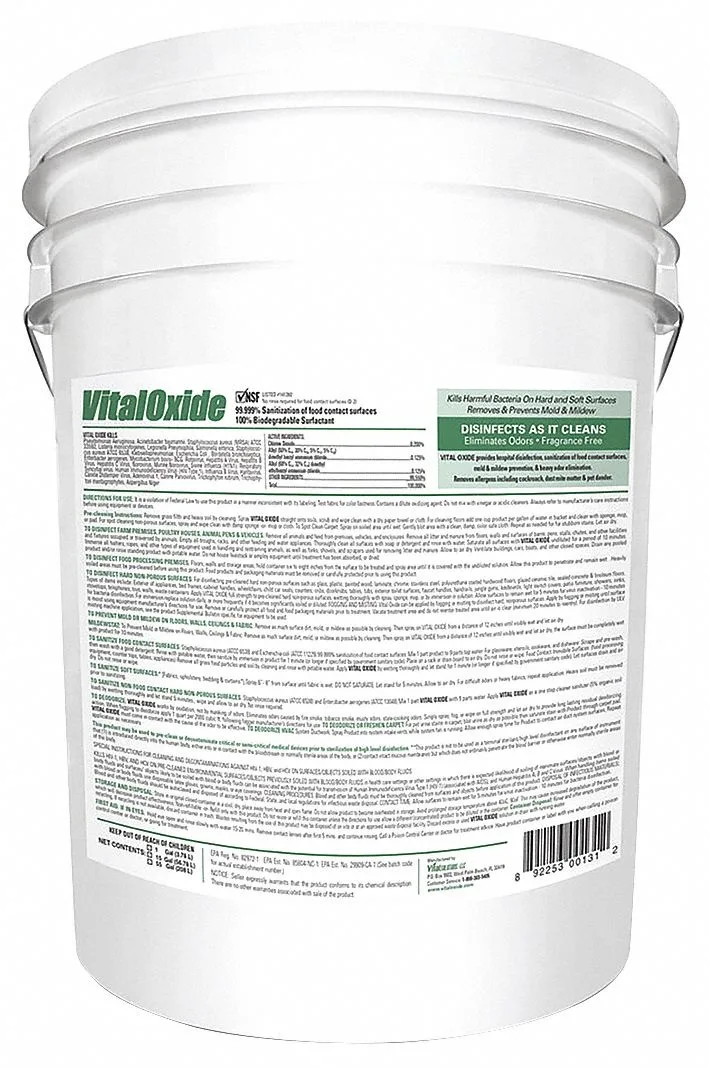 Vital Oxide Mold Mildew Remover 5 gal 82245 — product photo